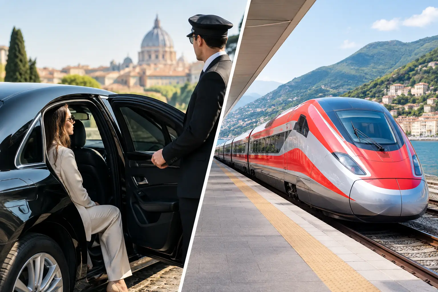 Private Driver vs Train Italy for Luxury Trips